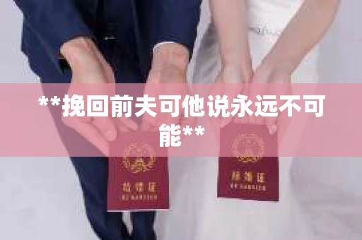 **挽回前夫可他说永远不可能**