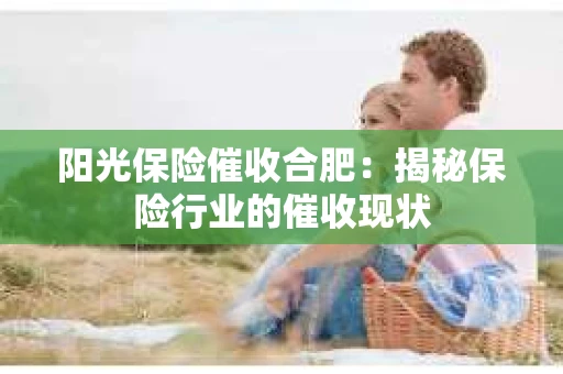 阳光保险催收合肥：揭秘保险行业的催收现状