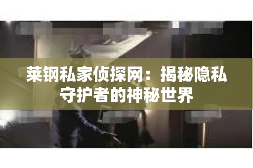 莱钢私家侦探网：揭秘隐私守护者的神秘世界