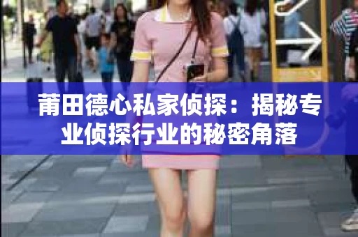 莆田德心私家侦探：揭秘专业侦探行业的秘密角落