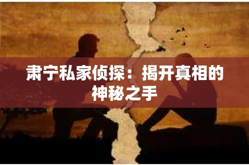 肃宁私家侦探：揭开真相的神秘之手