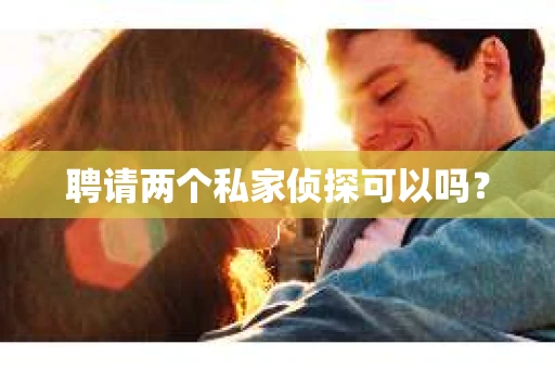 聘请两个私家侦探可以吗？