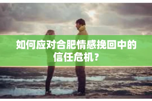 如何应对合肥情感挽回中的信任危机？