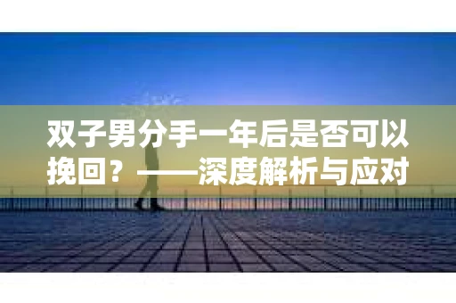 双子男分手一年后是否可以挽回？——深度解析与应对策略